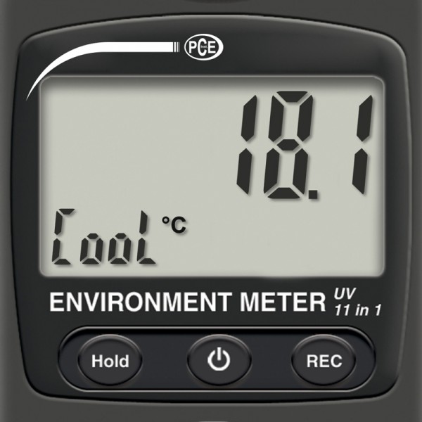 PCE-EM 890 анемометр, термогигрометр, высотомер, барометр и измеритель УФ